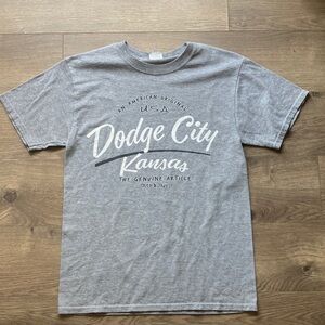 Jerzees Gray Graphic Tee